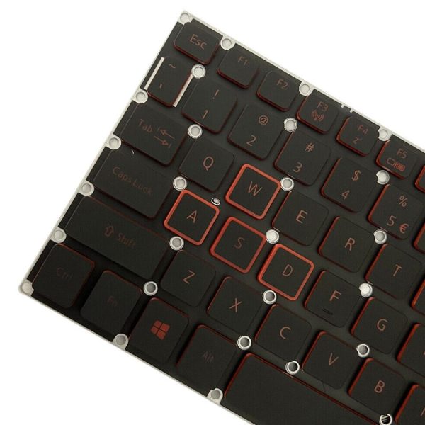 Red Backlit Laptop Keyboard - us Version - For Acer Nitro 5 An515-43 - Image 10