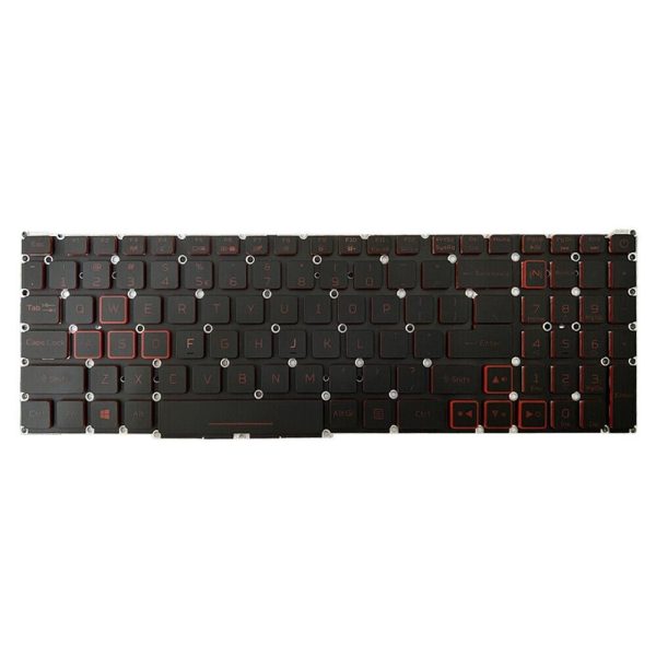 Red Backlit Laptop Keyboard - us Version - For Acer Nitro 5 An515-43 - Image 15