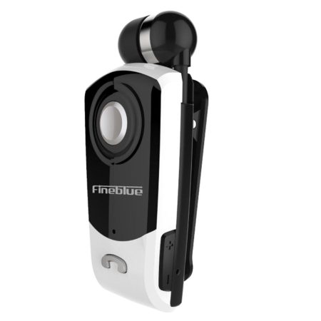 Retractable Bluetooth Headset with Caller Vibration Reminder