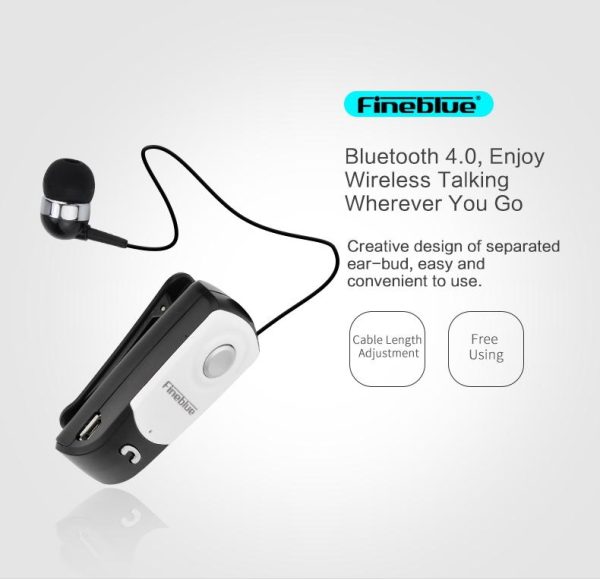 Retractable Bluetooth Headset with Caller Vibration Reminder - Image 5