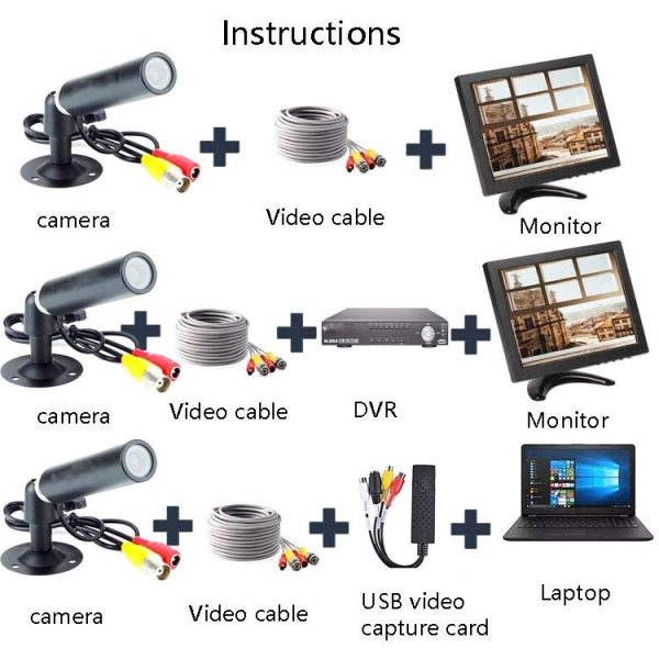 Hd Wide-Angle Surveillance Camera - M8 1000 Line - Image 8