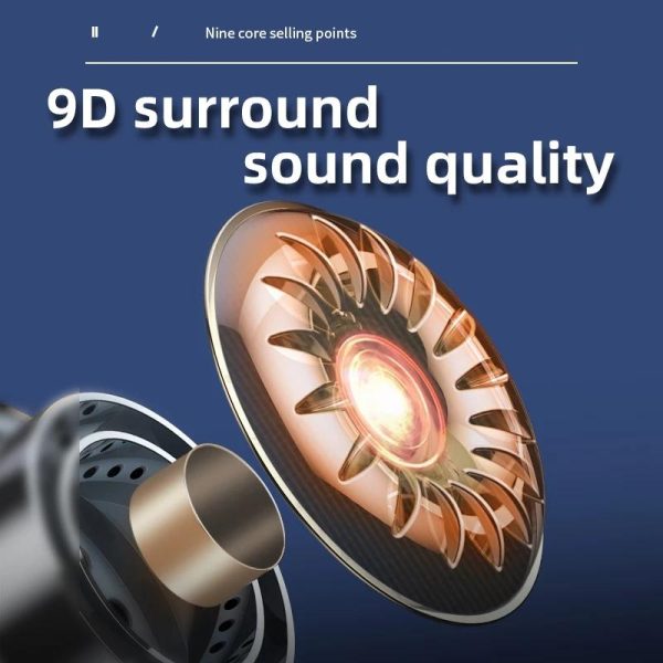 Low Latency Wireless Bluetooth Game Earphones with Colourful Lights - Non-Digital Display - Image 7