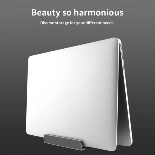 Versatile Aluminum Laptop Tablet Phone Stand - Compact Design - Image 8