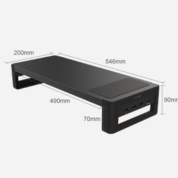 Vaydeer Desktop Screen Storage Base - Maximize Space - Image 5