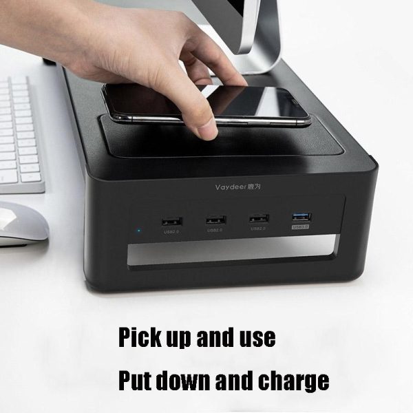 Vaydeer Desktop Screen Storage Base - Maximize Space - Image 8
