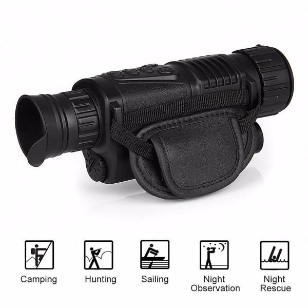 Usb Charging Infrared Monocular Telescope - Professional Night Vision - Image 7