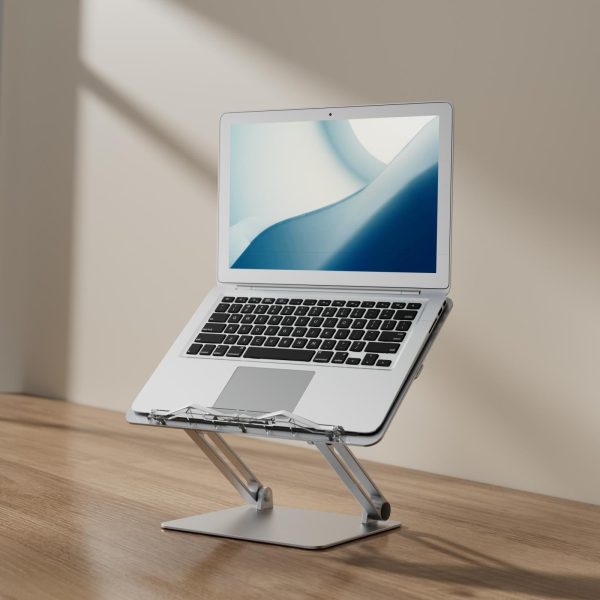 Portable Folding Laptop Stand with Adjustable Heat Dissipation - Book Clips - Image 3