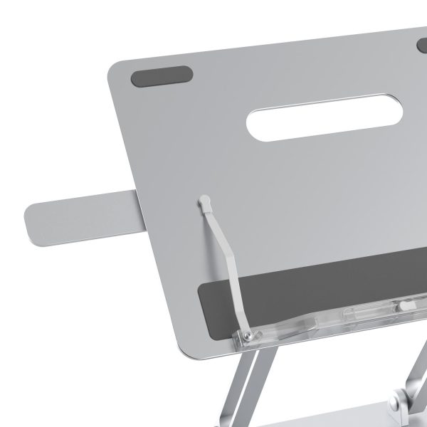 Portable Folding Laptop Stand with Adjustable Heat Dissipation - Book Clips - Image 6