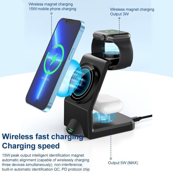 Multi Function Magnetic Wireless Charger - Image 6