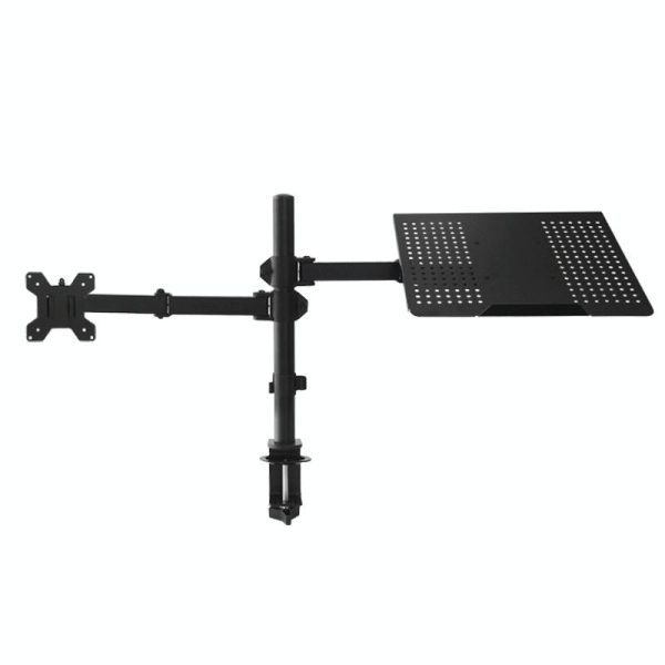 Rotatable Dual Screen Laptop Stand for Desktop