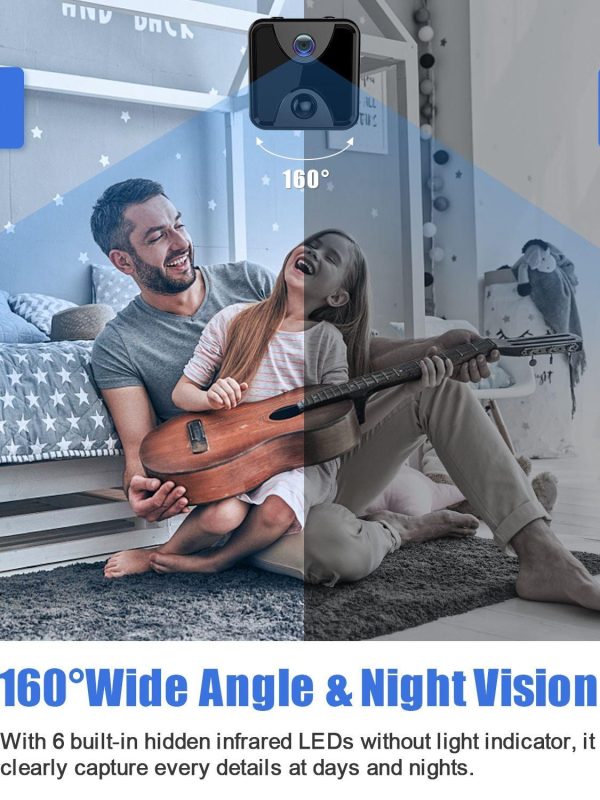 Wireless Wifi Home Security Camera With Night Vision And Remote Monitoring - Image 7