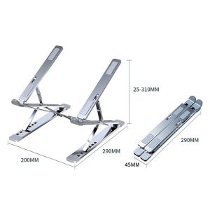 Foldable Aluminum Laptop Stand with Heat Dissipation - Image 4