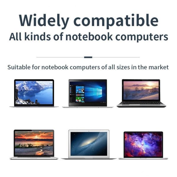 Foldable Aluminum Laptop Stand with Heat Dissipation - Image 7