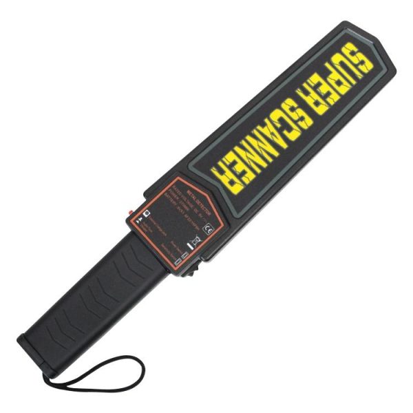 Black Super Scanner Wand Metal Detector - Md-3003b1 - Image 2