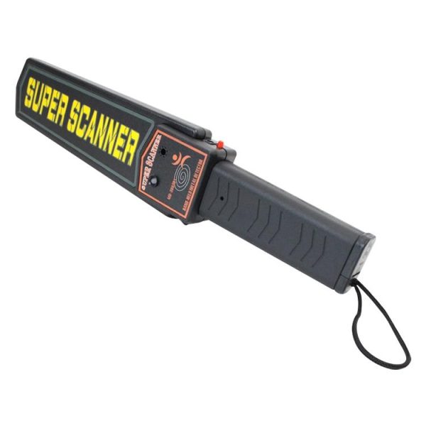 Black Super Scanner Wand Metal Detector - Md-3003b1 - Image 3