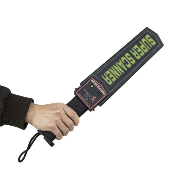 Black Super Scanner Wand Metal Detector - Md-3003b1 - Image 5
