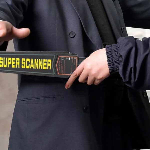Black Super Scanner Wand Metal Detector - Md-3003b1 - Image 8
