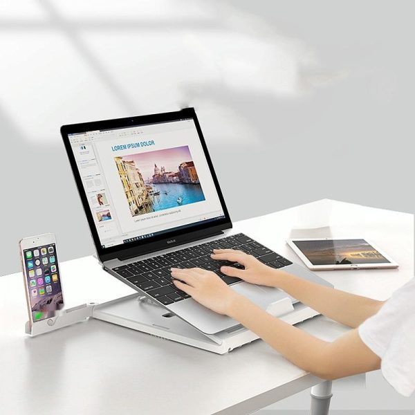 Foldable Notebook Stand for Monitor - Multifunctional Rack - Image 5