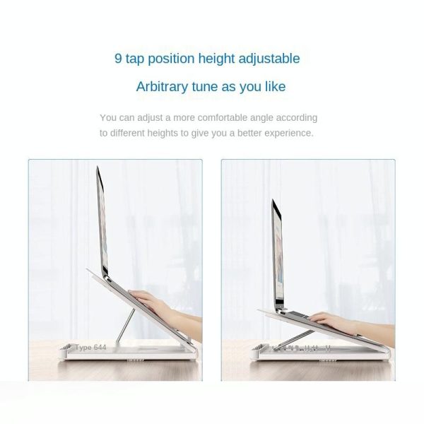 Foldable Notebook Stand for Monitor - Multifunctional Rack - Image 6