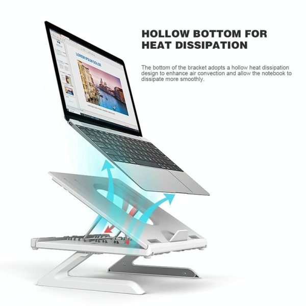 Foldable Notebook Stand for Monitor - Multifunctional Rack - Image 8