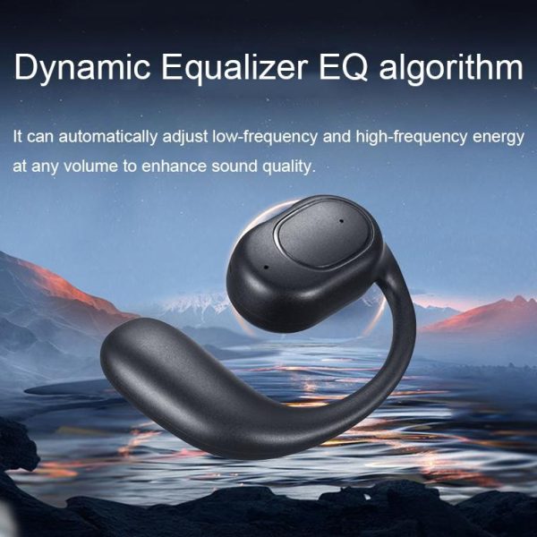 Wireless Bluetooth 5.2 Earphones with Noise Reduction Ear-mounted Design - Black Bag With Accessories - Image 10