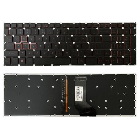 Red Backlit Laptop Keyboard - us Version - For Acer Aspire Vn7-793G