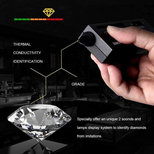 Led Diamond Selector with Battery Indicator - Black - Image 9