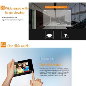 2.0Mp Smart Doorbell With 4.3 Tft Display Screen - Image 8