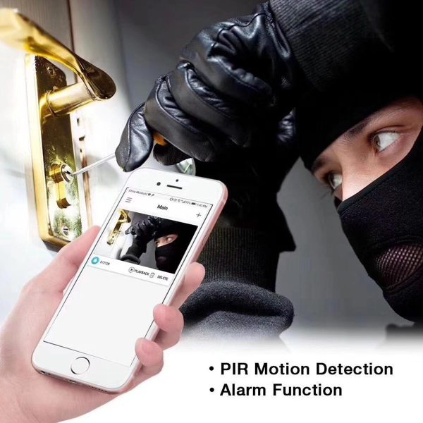 Full Hd Solar Wifi Camera With Pir Alarm And Night Vision - Image 6
