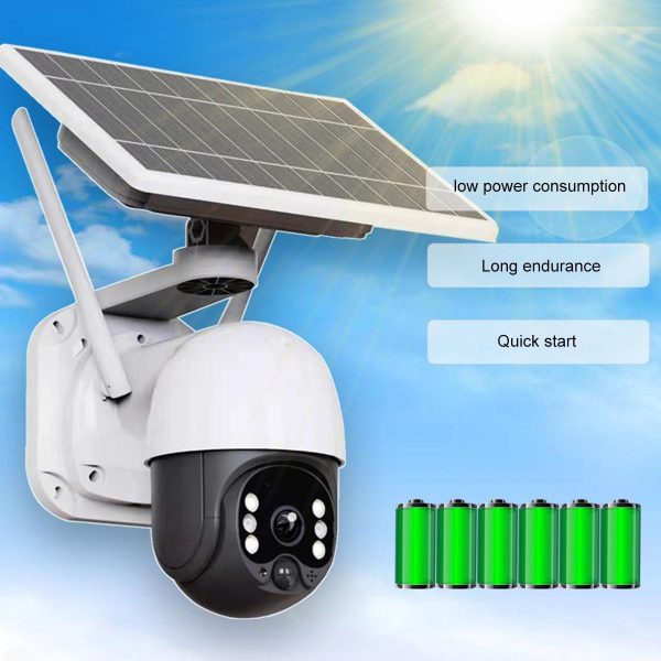 Full Hd Solar Wifi Camera With Pir Alarm And Night Vision - Image 7