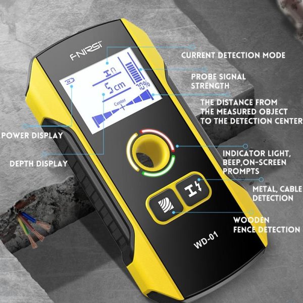 Multifunctional Wall Wire Detector - Load-bearing Dark Line Scanner - Image 5