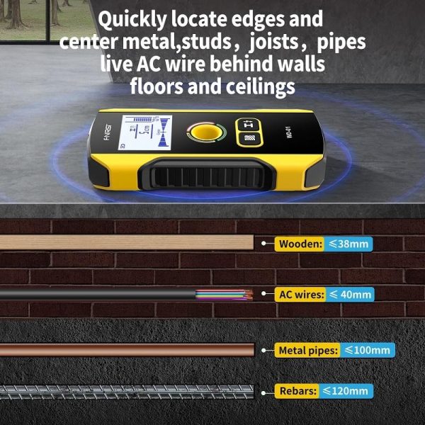 Multifunctional Wall Wire Detector - Load-bearing Dark Line Scanner - Image 8
