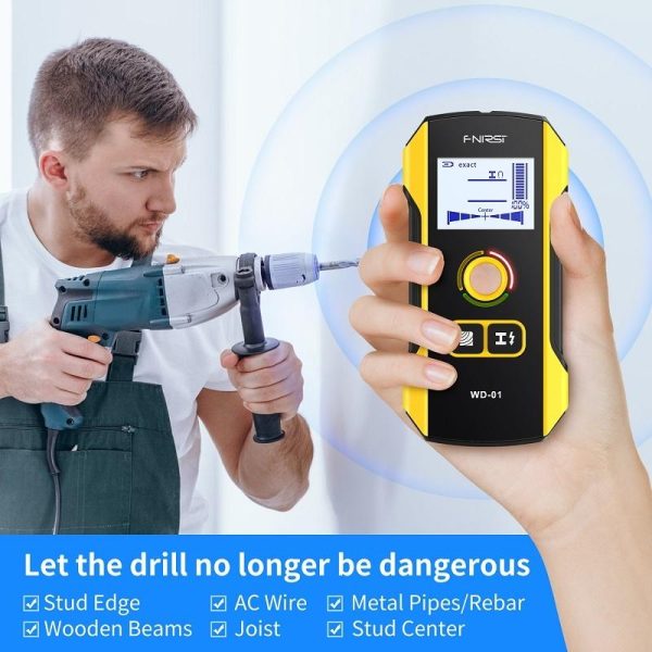 Multifunctional Wall Wire Detector - Load-bearing Dark Line Scanner - Image 9