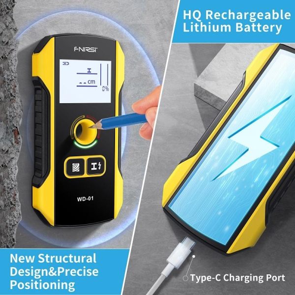 Multifunctional Wall Wire Detector - Load-bearing Dark Line Scanner - Image 11