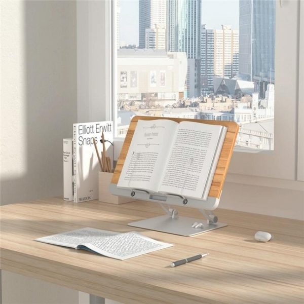 Adjustable Laptop Stand for Reading - Aluminum Alloy - Image 4