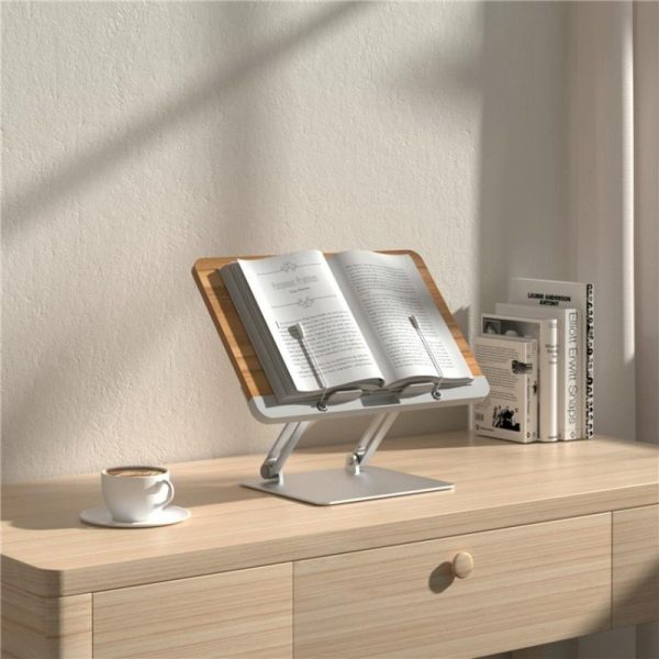 Adjustable Laptop Stand for Reading - Aluminum Alloy - Image 7