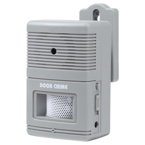 Grey Wireless Door Chime For Visitor Alert - Image 2