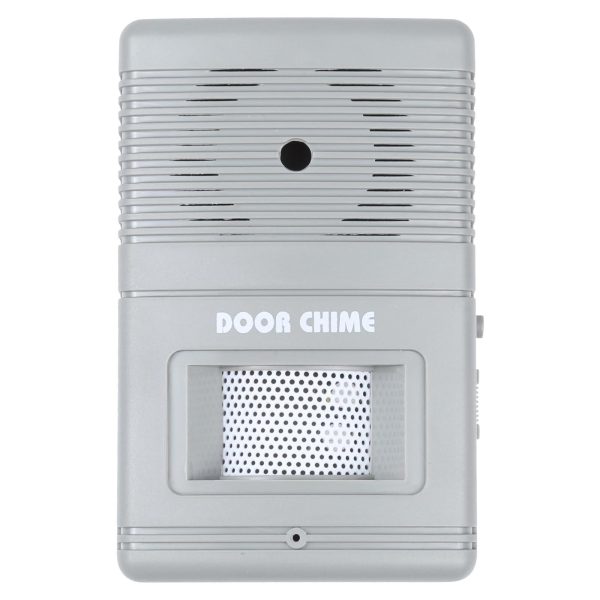 Grey Wireless Door Chime For Visitor Alert - Image 3