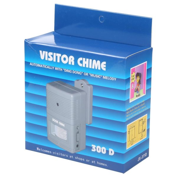 Grey Wireless Door Chime For Visitor Alert - Image 7