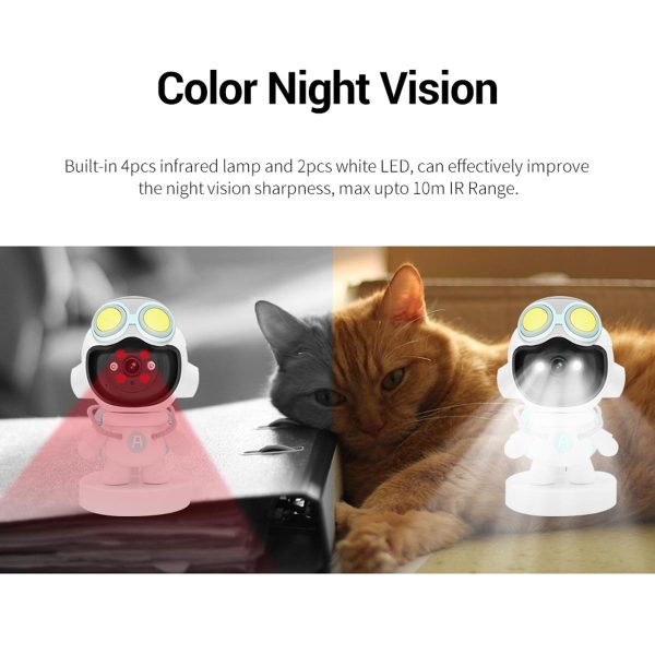 2Mp Wifi Camera With Motion Detection Tracking Sound Alarm Cloud Storage Two-Way Audio Night Vision - Image 10