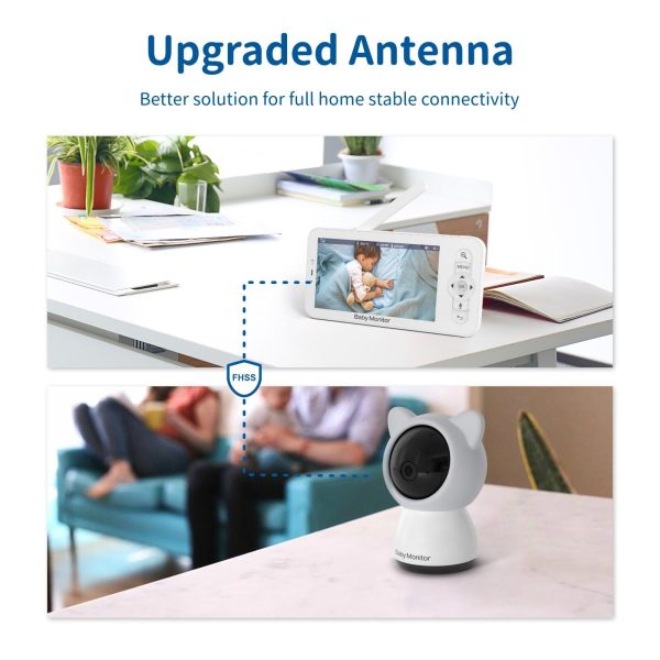 Wireless Hd Baby Monitor With 5 Screen - Image 3