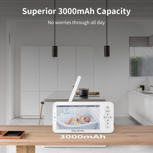 Wireless Hd Baby Monitor With 5 Screen - Image 10