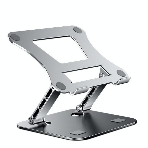 Adjustable Aluminum Laptop Stand - Foldable & Portable - Image 2