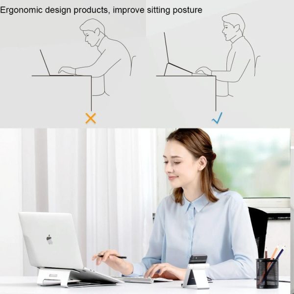 Lightweight Laptop Stand - Aluminum Alloy - Image 6