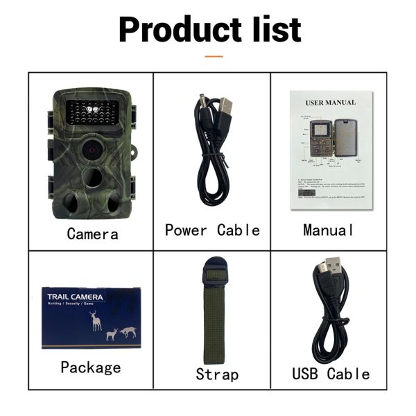 2 Lcd Infrared Night Vision Trail Camera For Wildlife Hunting - Image 3