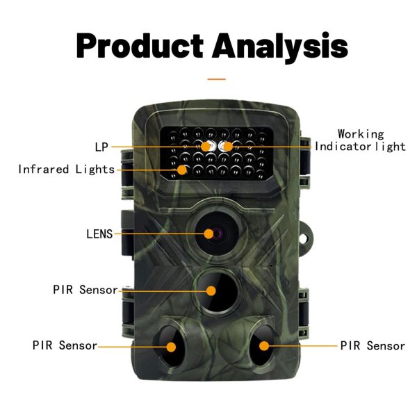 2 Lcd Infrared Night Vision Trail Camera For Wildlife Hunting - Image 4