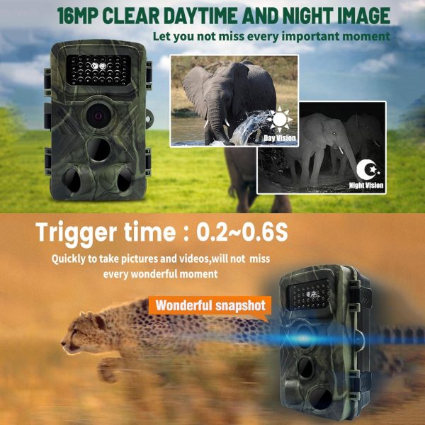2 Lcd Infrared Night Vision Trail Camera For Wildlife Hunting - Image 6
