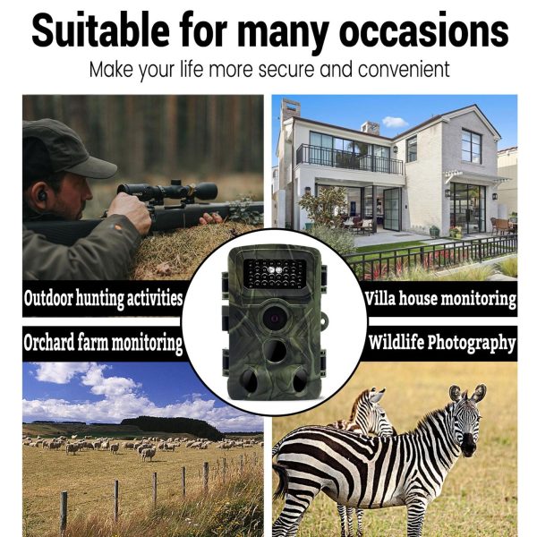 2 Lcd Infrared Night Vision Trail Camera For Wildlife Hunting - Image 8