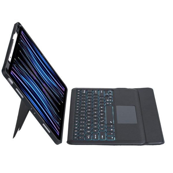12.9 Ipad Pro Touch Backlight Bluetooth Keyboard Leather Case - Split Type 2022 / 2021 / 2020 / 2018 - Image 3