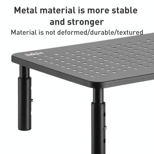 Lenovo Thinkpad Laptop Stand with Phone Holder - Elevated Monitor Stand - Image 3